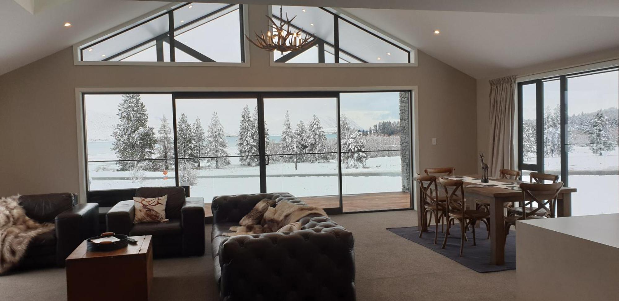 אגם טקפו Lake Views At Antler Lodge מראה חיצוני תמונה